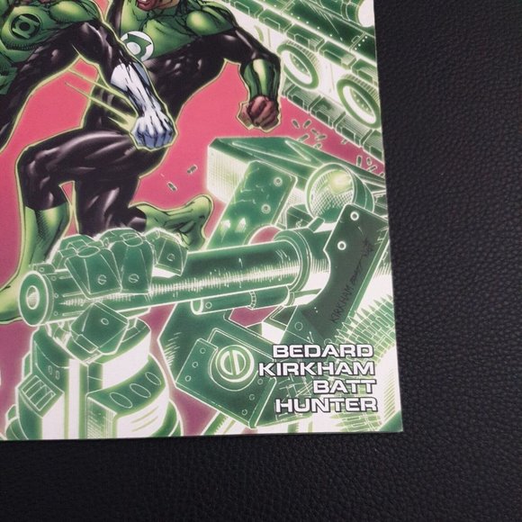 DC Comics Green Lantern Corps 58 May 2011 Bedard Kirkham Batt Hunter War Part 2 - Picture 5 of 10